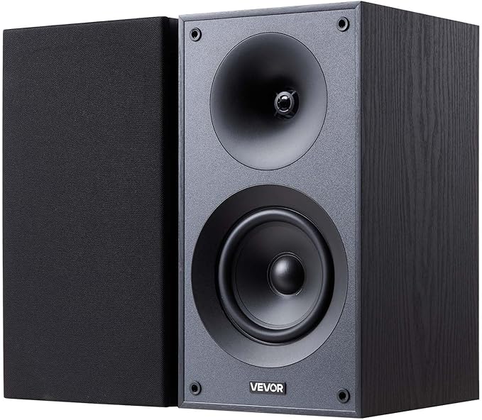 VEVOR Passive Bookshelf Speaker, Book Shelf Stereo Speakers - Image 9