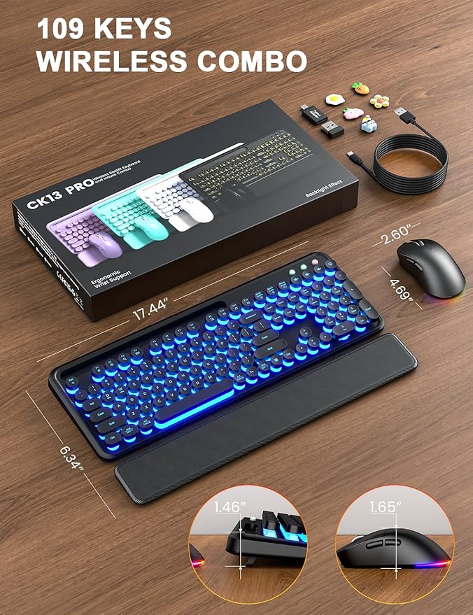 Wireless Keyboard and Mouse Combo - Image 9