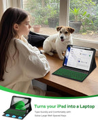 Folio Keyboard Case for iPad 10th Gen 10.9 inch and iPad 11th, Magnetic - Image 9