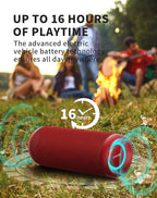 SOWO Portable Bluetooth Speaker, Waterproof IPX7, 25W Loud Wirelss Speaker - Image 6