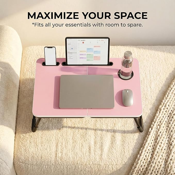 BUYIFY Foldable Laptop Bed Desk - Image 3