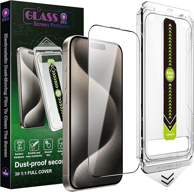 [2-Pack Ultra HD Clear Screen Protector by SYSHANGYAN