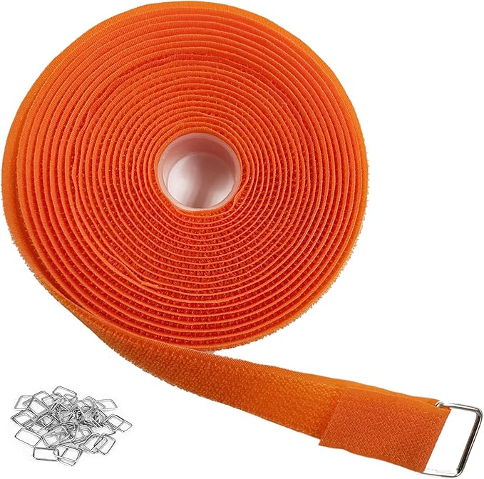 1"x16ft Hook and Loop Straps by YMCRLUX