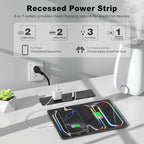 8 in 1 Recessed Power Strip - Image 2