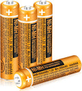 4 Pack HHR-55AAABU NI-MH Rechargeable Battery by TrianglePower
