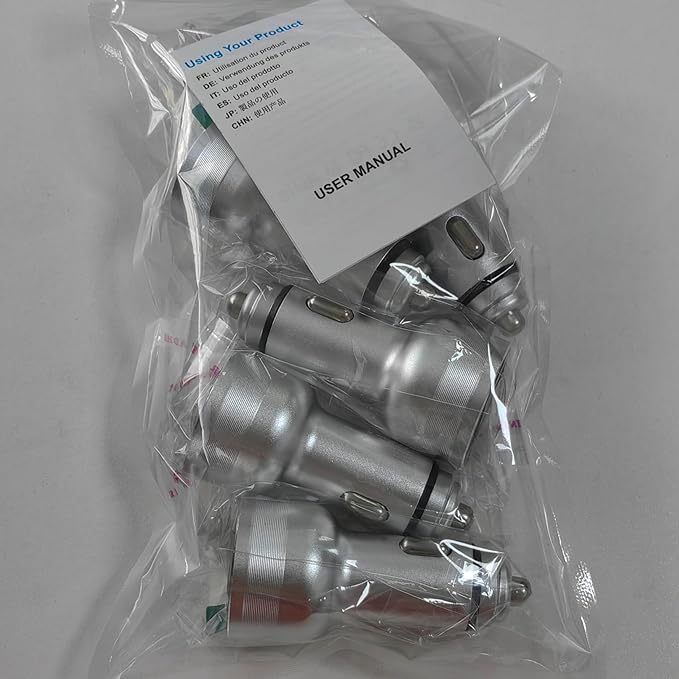 65W Car Phone Charger USB C, 5 Pack 4-Port Cigarette Lighter Adapter, 12V USB C - Image 10