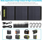 MARBERO 60W Portable Solar Panel 60 Watt Foldable Solar Panel - Image 2