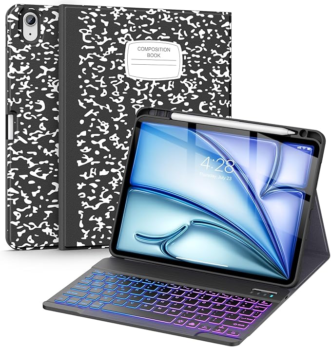 Supveco Keyboard Case for iPad Air 11 Inch, iPad Air 5th/4th Generation by Supveco