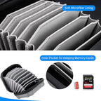 JJC Hard Shell Camera Lens Filter Case Up to 67mm, Water Resistant & Dustproof - Image 5
