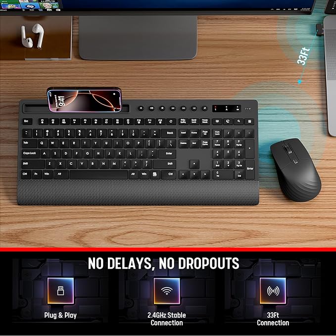 Trueque Wireless Keyboard and Mouse Combo - Image 7