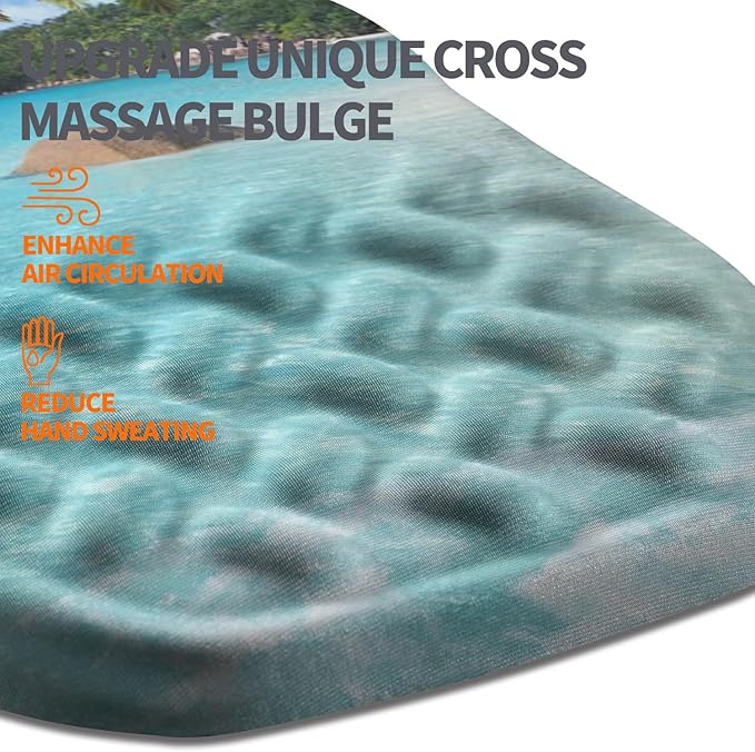 Ergonomic Slope Mouse Pad Wrist Support, Wrist Rest Mousepad - Image 4