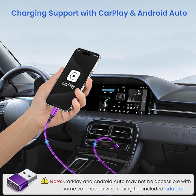 Elebase USB Type C to C 100W Charging Cable 6.6FT - Image 2