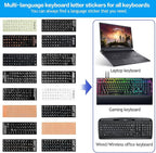 Ukrainian Keyboard Stickers, Ukraine Keyboard Letters Replacement Sticker - Image 3