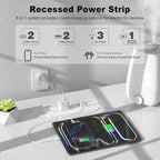 8 in 1 Recessed Power Strip - Image 2