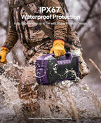 IPX7 Waterproof Outdoor Bluetooth Speaker, 32H Playtime, Floating Design - Image 3