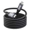 10FT USB-C 3.1 Gen 2 Cable 10Gbps Data Transfer, 60Hz Video Output, 4K Display by HOTUTUKI
