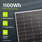 Newpowa 220W Monocrystalline Solar Panel 10BB Cell Solar Panel 220 Watt 12V - Image 4