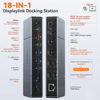 Displaylink Docking Station Triple 4K HDMI Monitors - Image 2