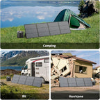 Portable Solar Panel 220W 40V Monocrystalline Foldable Solar Panels Charger - Image 6