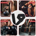 FitBeast Aluminum Exercise Handles & Lifting Straps Set - Image 6