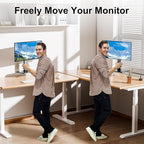MOUNT PRO Single Monitor Stand Fits Max 32 inch Screen, Free-Standing Computer - Image 7