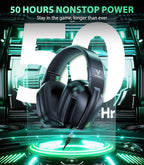 HW11 Wireless Gaming Headset for PS5, PS4 Pro, Gamer Headphones for PC - Image 5