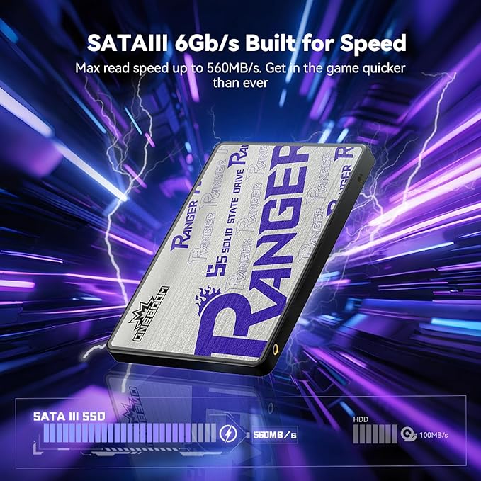 KingSpec OneBoom 1TB SSD 2.5 Inch SATA III Internal Solid State Drive, 550MB/s - Image 3