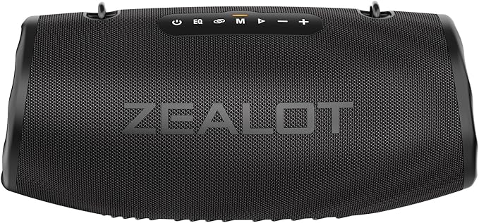 ZEALOT 80W Portable Bluetooth Speaker, Stereo Sound - Image 8
