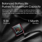 SHANLING M0 Pura Hi-Fi MP3 Player, Dual CS43131 DAC, 250mW@32Ω Balanced Output - Image 3
