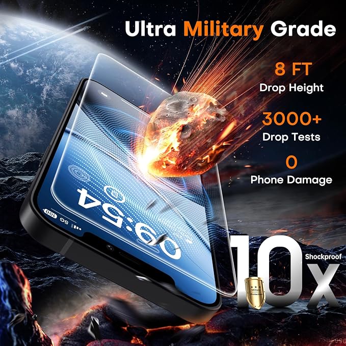 TOCOL for iPhone 12 mini Screen Protector 9H Hardness Military Grade - Image 2