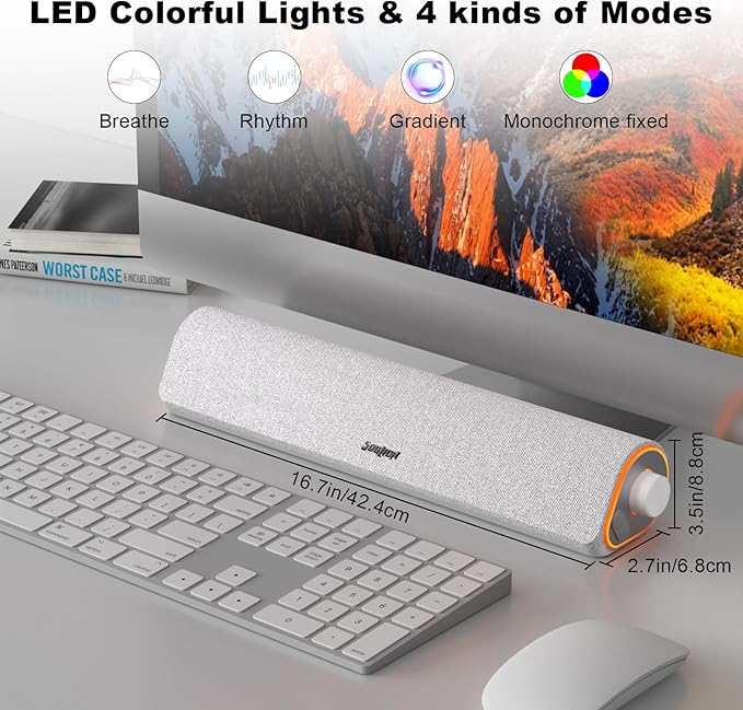 SOULION R50 Bluetooth Computer Speakers - Image 5