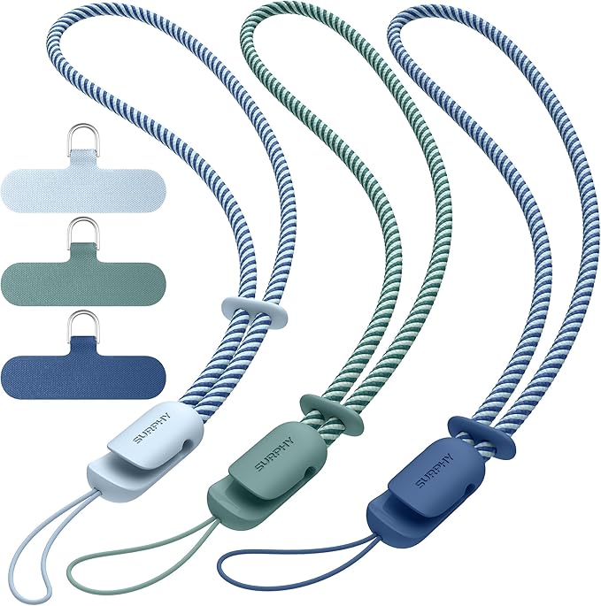 SURPHY 3 Pack Phone Wrist Strap by SURPHY