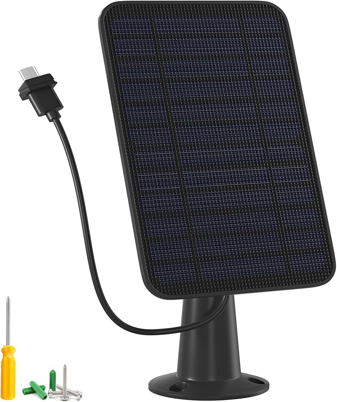 5W Solar Panel Charger Compatible by WININMETA