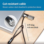 Kensington Combination Cable T-Bar Standard Lock Slot - Image 5