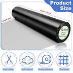 Extra Wide 12 inch x 20 ft Window Screen Tape Mesh Repair Strong Adhesive - Image 2