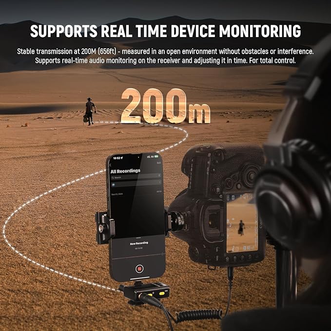 NEEWER CM28 Wireless Lavalier Microphone System - Image 8