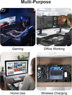 TopMade Mouse Pad with 15W Fast Wireless Charging, 31.5"x15.75" XXL Large - Image 8