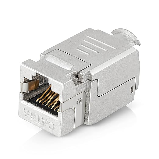 Everest Media Solutions RJ45 Shielded Keystone Jack by EverestMediaSolutions