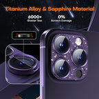 Camera Lens Protector for iPhone 16 Pro Max/16 Pro/15 Pro Max/15 Pro/14 Pro - Image 5