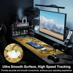 Mouse Pad, Large Antique World Map Desk Mat, Extended Non-Slip Gaming Keyboard - Image 5