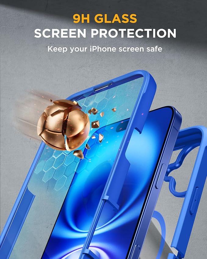 Miracase Magnetic for iPhone 16 Plus Case Full-Body Phone - Image 3