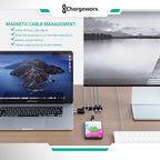 Chargeworx Magnetic Cable Holder - Image 2