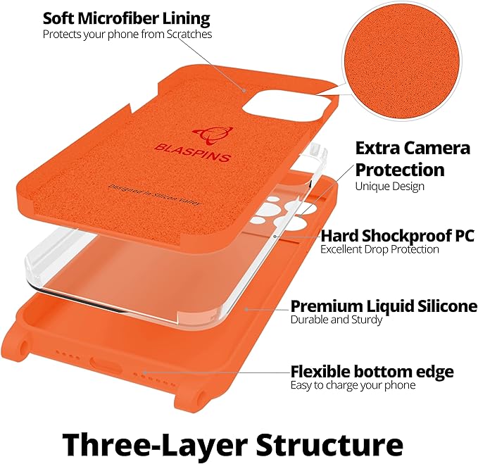 Blaspins Crossbody Lanyard Strap Case - Image 6