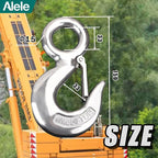 Alele Grab Hooks, 2T Crane Scale, Slip Hooks, Stainless Steel Heavy Duty - Image 7