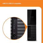 WD 12TB My Book Desktop External Hard Drive, USB 3.0, External HDD - Image 3