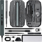 STREBITO Electric Screwdriver 155 in 1 Mini Electric Screwdriver Set, Max 5 N.m by STREBITO