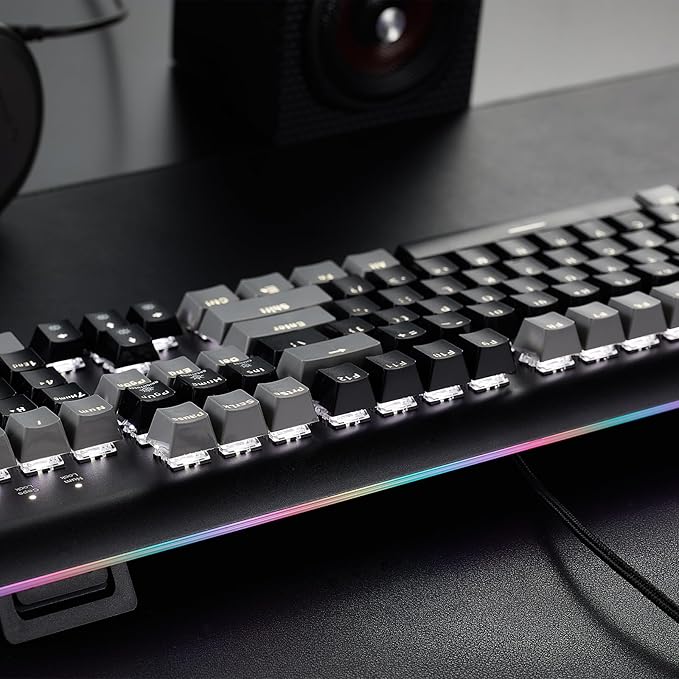 Hexgears GK735 Wired Full Size Mechanical Keyboard, Aluminum Housing Built - Image 3