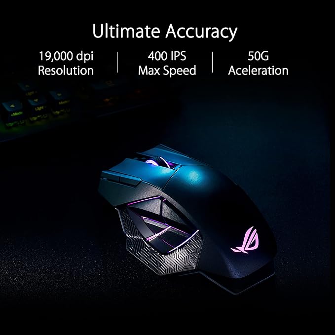 ASUS ROG Spatha X Wireless Gaming Mouse - Image 3