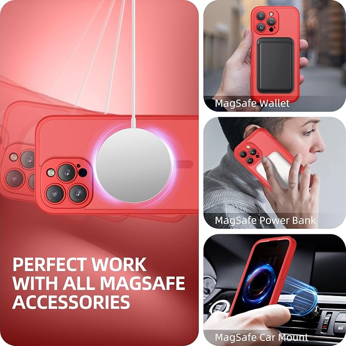 BERFY Magnetic for iPhone 14 Pro Max Case, Compatible - Image 6
