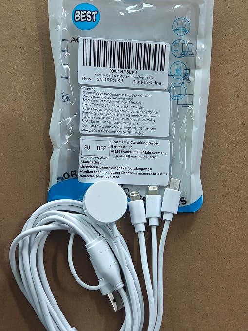 4 in 2 Apple Watch Charger, USB C Apple Watch Charger Cable - Image 6